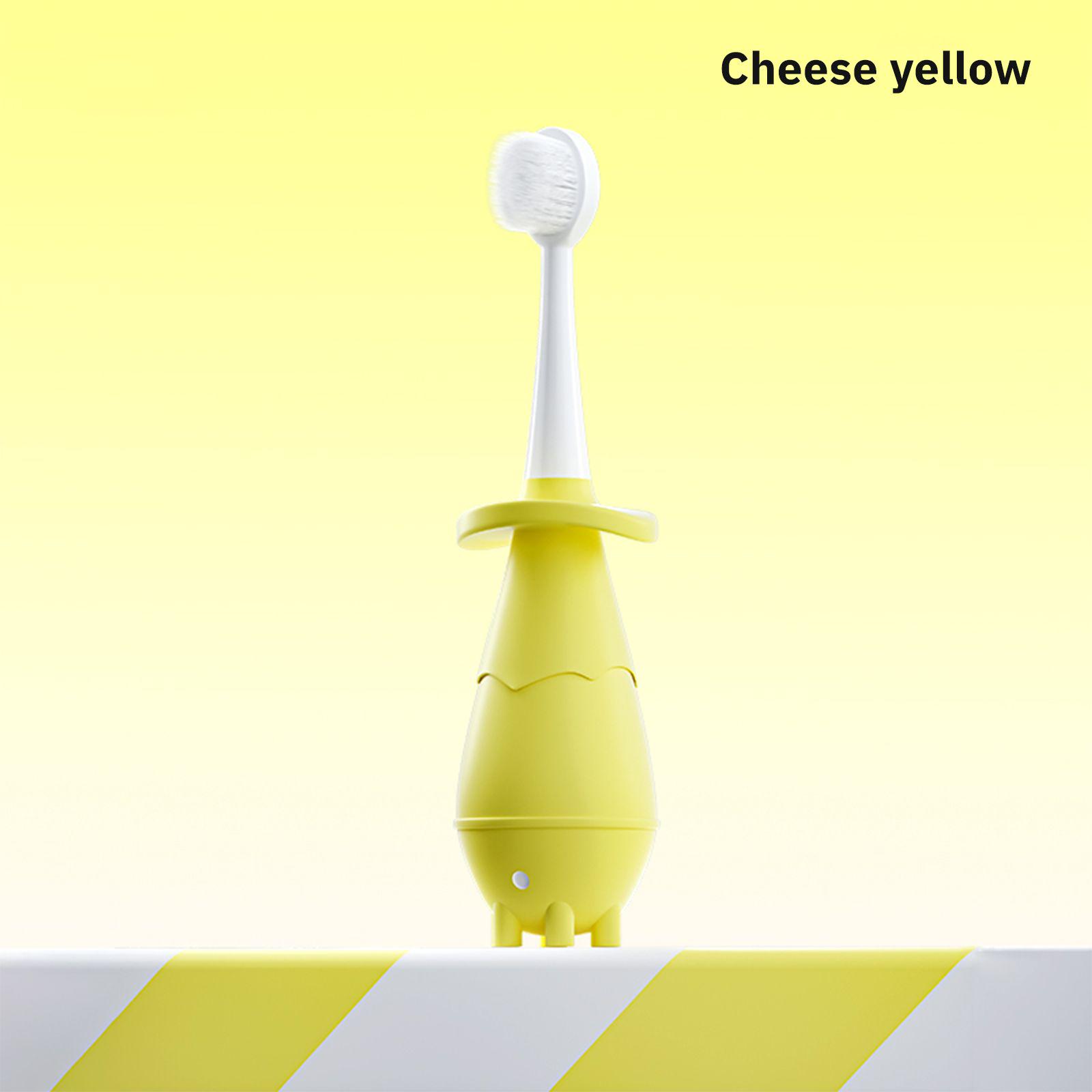 Octopus Toothbrush for Kids Yellow