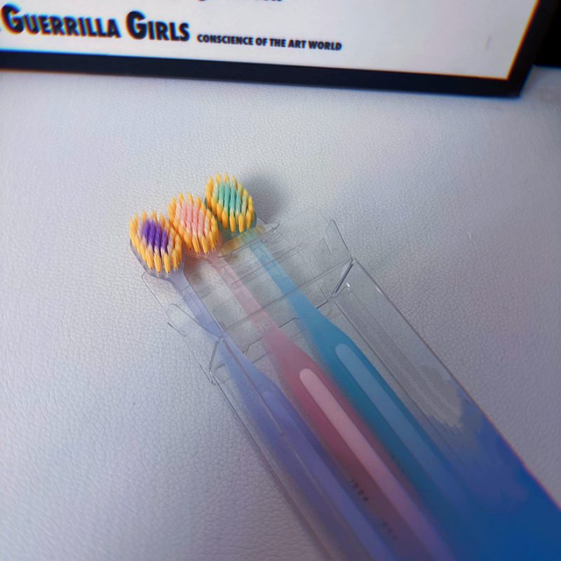 Wide and Soft Bristle Toothbrush